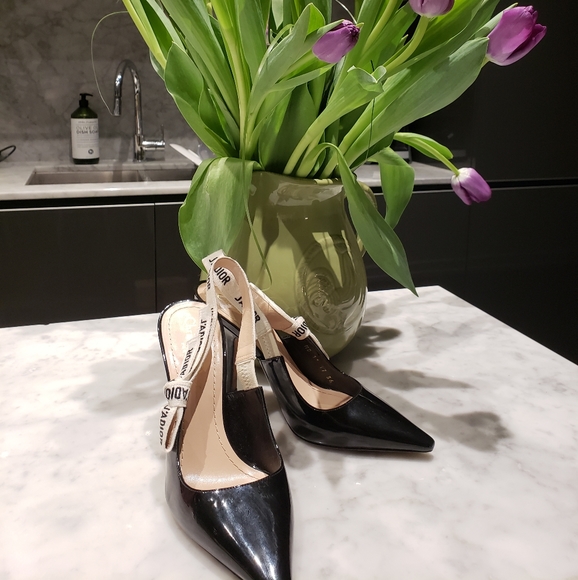 💙Dior sling back pumps